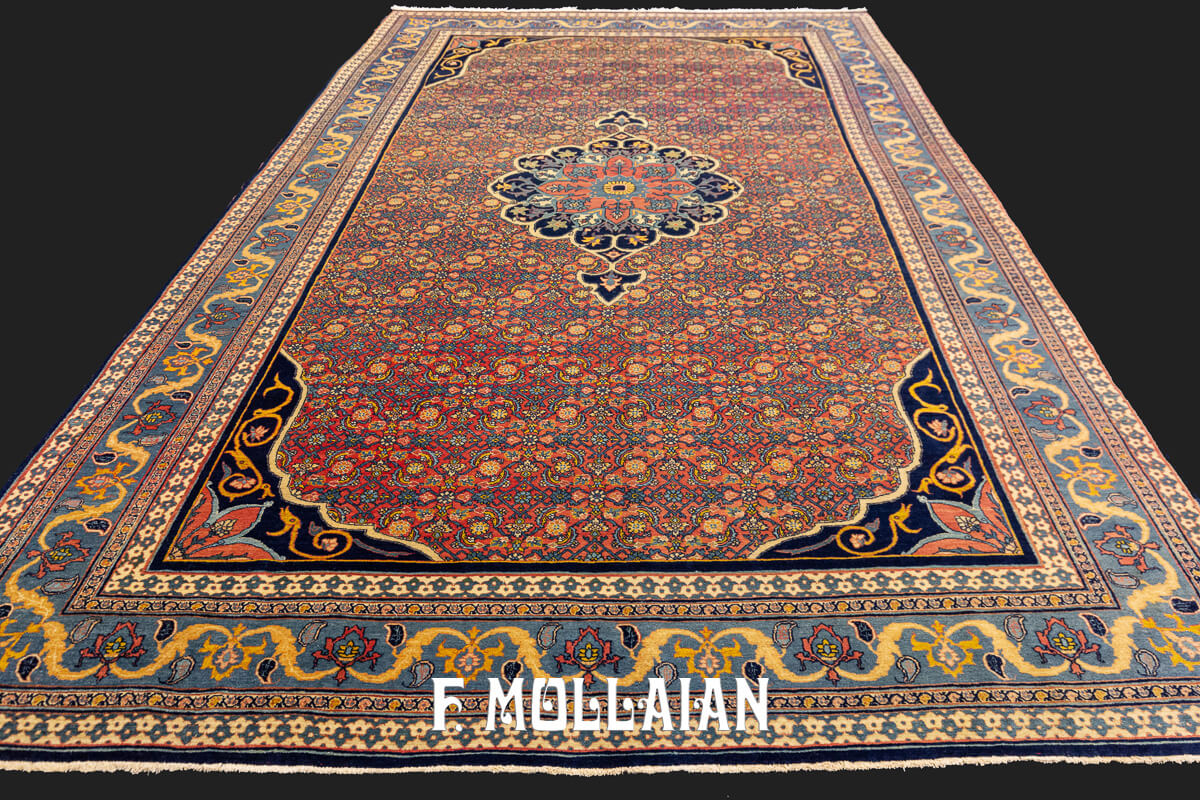 Antique Bidjiar Rug Medallion n°:70737046